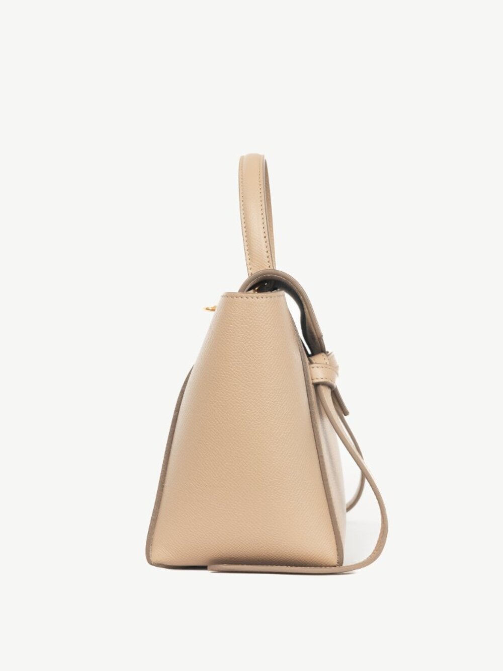 Celine Taupe Grained Calfskin Micro Belt Bag - Picture 3 of 14